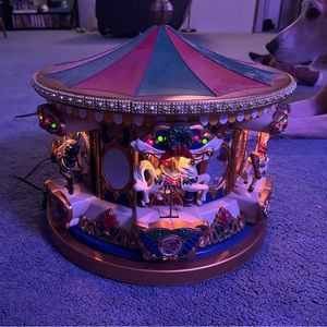 Classic holiday carousel circa 1874